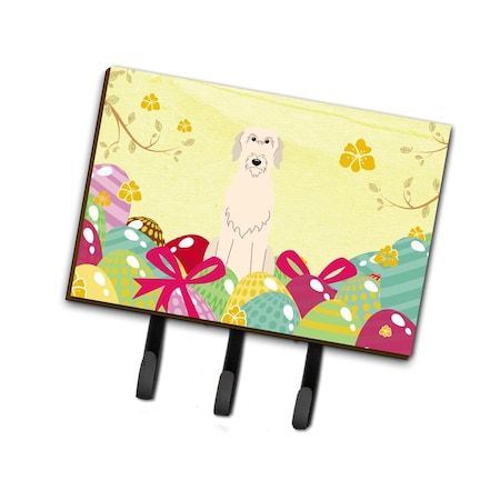 Carolines Treasures Easter Eggs Irish Wolfhound Leash or Key Holder BB6065TH68